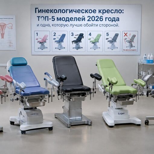 Гинекологическое кресло: ТОП-5 моделей 2026 года и одна, которую лучше обойти стороной