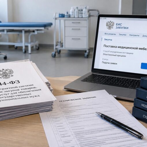 Госзакупки медицинской мебели по 44-ФЗ: 7 ловушек в ТЗ, которые приводят к срыву контракта